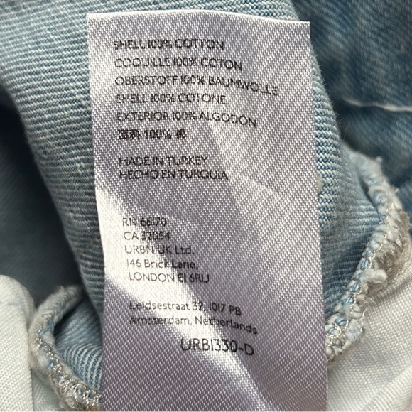 BDG Urban Outfitters High Rise Baggy Destroyed Modern Boyfriend Jeans Size 26 - Picture 7 of 13